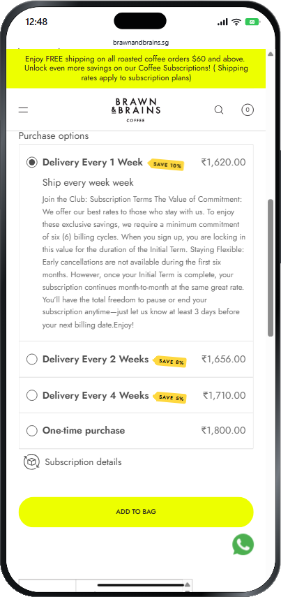 Browsing and filtering — mobile screenshot