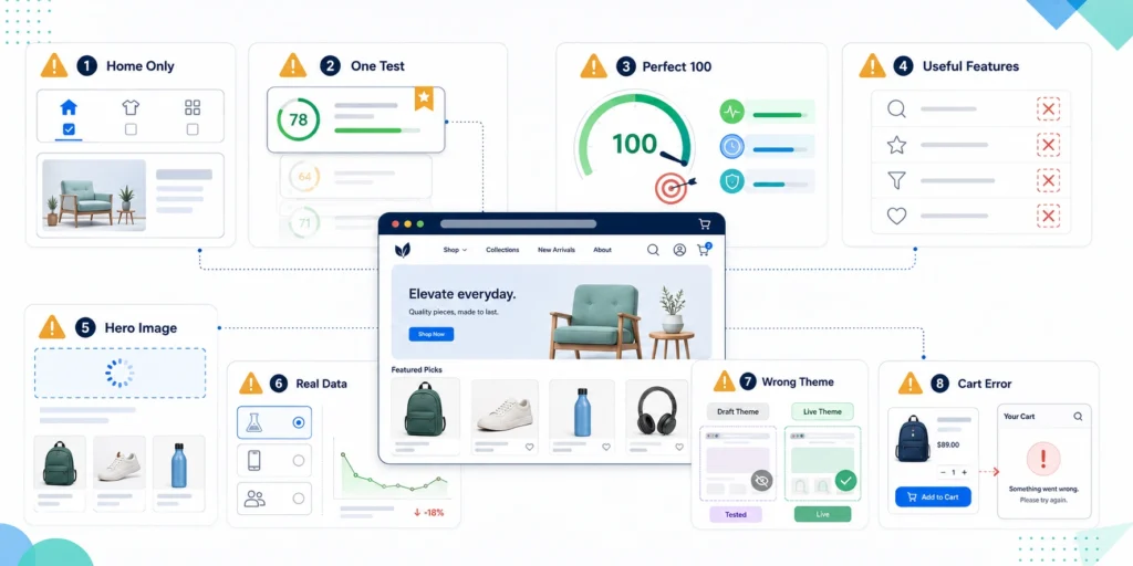Common Shopify Speed Score Mistakes