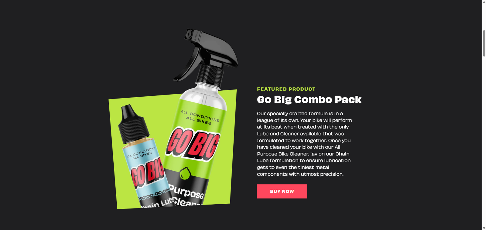 Homepage screenshot