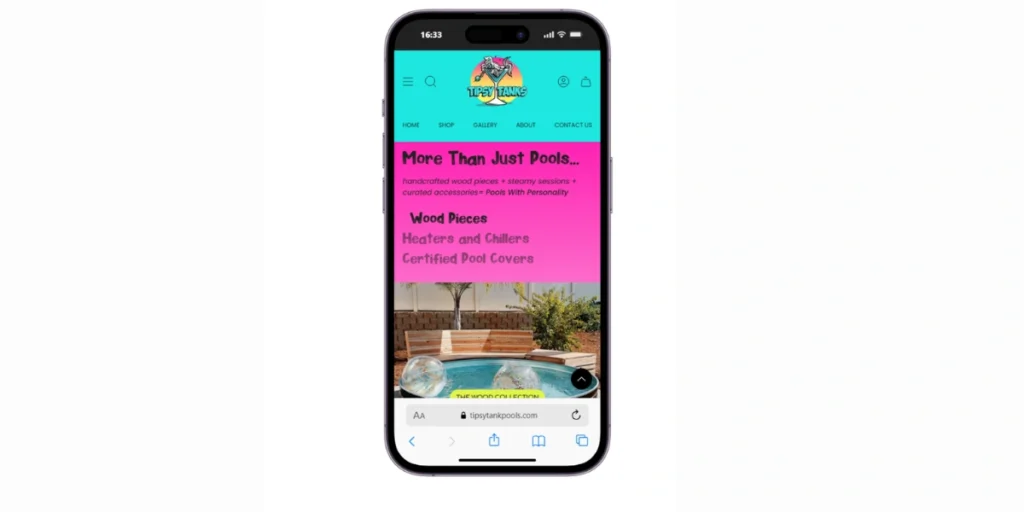 Poor Mobile Optimization