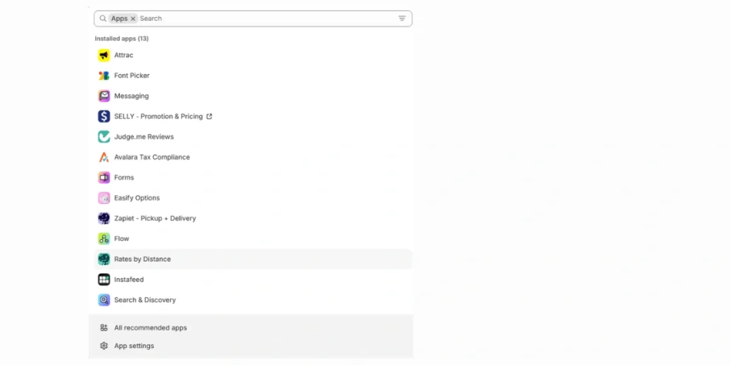 Too Many Shopify Apps