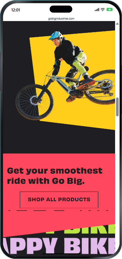 Browsing and filtering — mobile screenshot